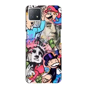 Чехлы с крутыми принтами для Oppo a73 (5G) - (PREMIUMPrint) (Monopoly man)