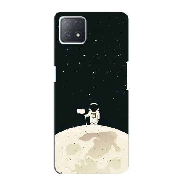 Чехол с принтом «На луне» для OPPO A73 (5G)