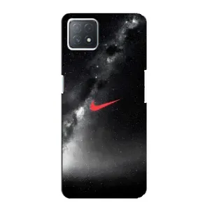 Чохол для Oppo a73 (5G) - з принтом Найк (AlphaPrint) (Найк червоний)