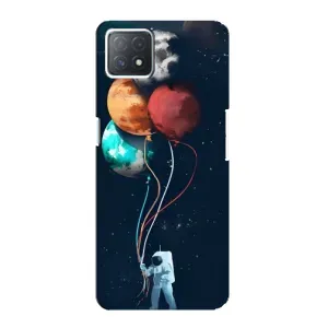 Космічні Чохли для Оппо А73 5Джі (VPrint) (Планети кульки)