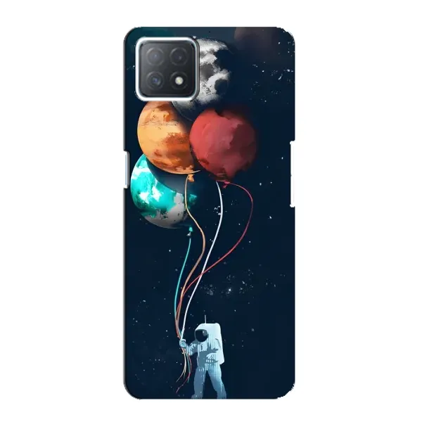 Чехол с принтом «Планеты шарики» для OPPO A73 (5G)