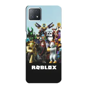 Чехлы с топовыми принтами для Оппо А73 5Джи (ROBLEX)