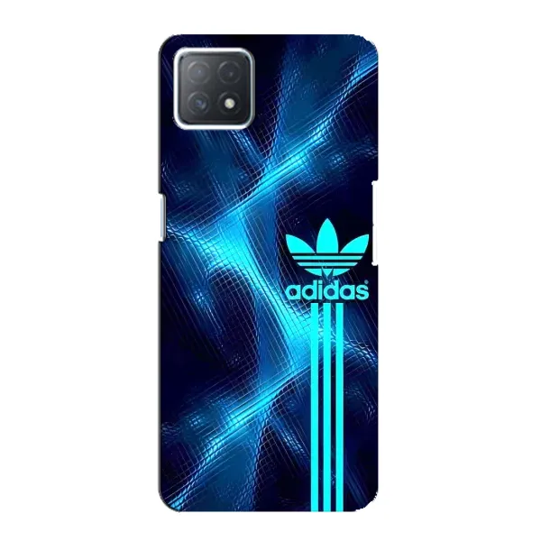 Чохол з принтом «Синій Адідас» для OPPO A73 (5G)