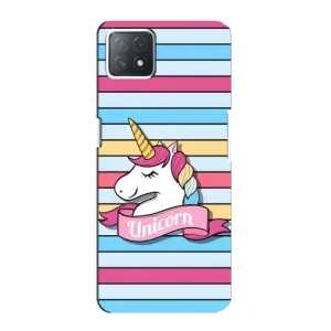 Чохол для Оппо А73 5Джі - (Єдинорожки - Новинки) (AlphaPrint) (Unicorn)