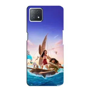 Чехол с мультфильмом Моана Oppo a73 (5G) (Команда Ваяна Мауи)
