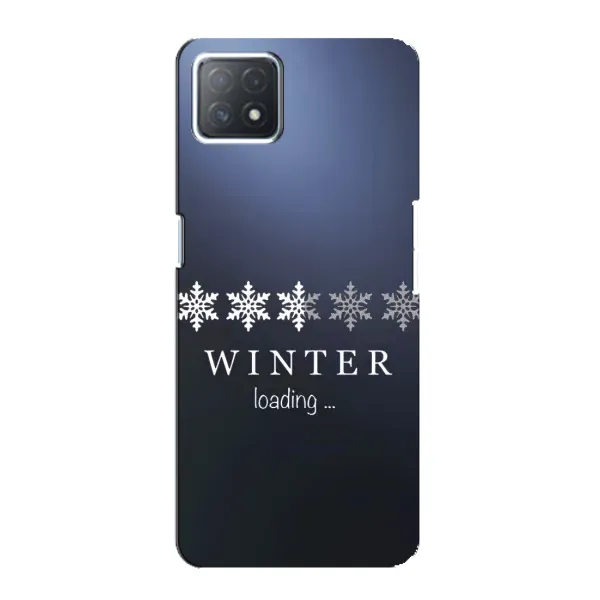 Чохол з принтом «Winter loading» для OPPO A73 (5G)
