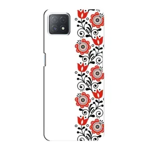 Чехол для Патриота Украины Oppo a73 (5G) - (AlphaPrint) (Яркая вишиванка)