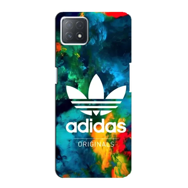 Чохол з принтом «Яскравий Адідас» для OPPO A73 (5G)