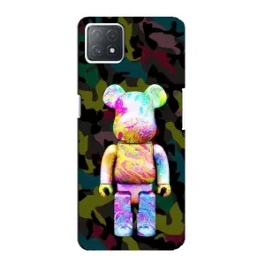 Чехлы для Oppo a73 (5G) - Bearbrick Louis Vuitton (PREMIUMPrint) (Яркий Bearbrick)