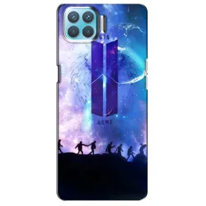 Чехлы BTS для Oppo A73 (AlphaPrint) (Army BTS)