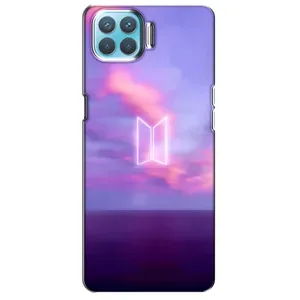Чехлы BTS для Oppo A73 (AlphaPrint) (BTS логотип)