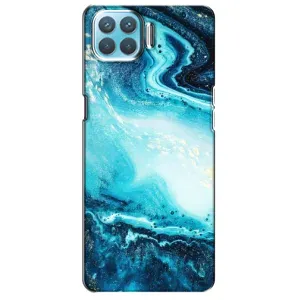 Мраморный чехол на Oppo A73 (VPrint)