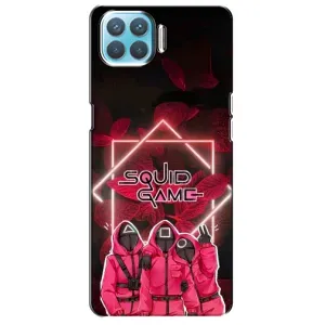 Чохол Гра в кальмара для Oppo A73 (Охоронці Гра кальмара)