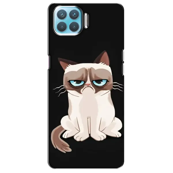 Чохол з принтом «Сумний кіт» для OPPO A73