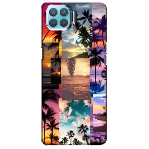 Силиконовый чехол с КАРТИНКАМИ лето для Oppo A73 (AlphaPrint) (Летний отпуск)
