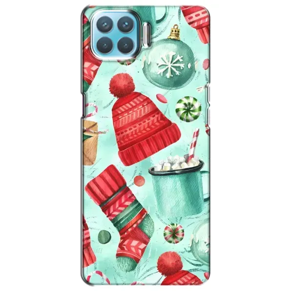 Чехол с принтом «Одежда НГ» для OPPO A73