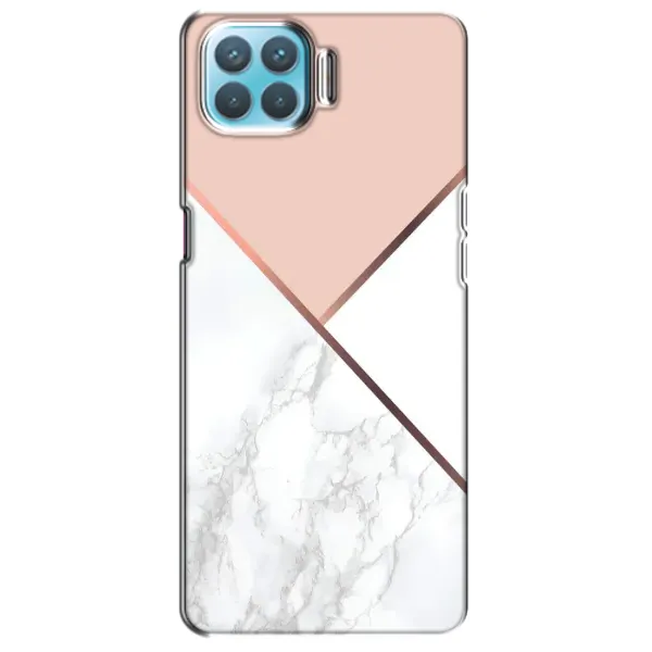 Чохол з принтом «Тройний мрамор» для OPPO A73