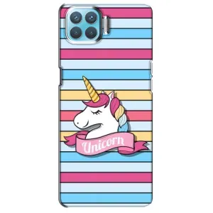 Чехол для Оппо А73 - (Единорожки - Новинки) (AlphaPrint) (Unicorn)