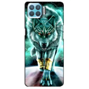 Защитные чехлы для Оппо А73 (AlphaPrint) (ХИТ продаж) ВОЛК