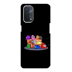 Чохли Амонг Ас для Oppo a74 (5G) (AlphaPrint) (Амонг-ас)