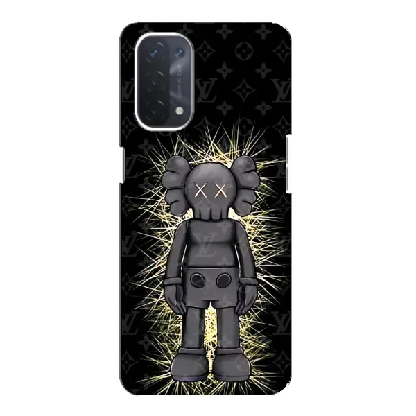 Чехол с принтом «Bearbrick LV» для OPPO A74 (5G)
