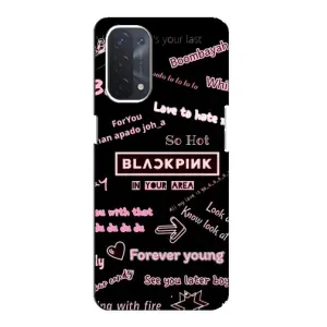 Чохол з музикальним гуртом для Oppo a74 (5G) (BLACKPINK)
