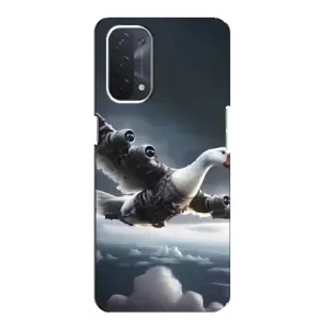 Чехол с мемом Тралалело тралала на Oppo a74 (5G) (Бомбардини гусини)