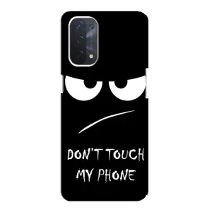 Чохол з принтом «Dont Touch» для OPPO A74 (5G)