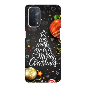 Рождественские Чехлы для Oppo a74 (5G) (VPrint) (Елочка)