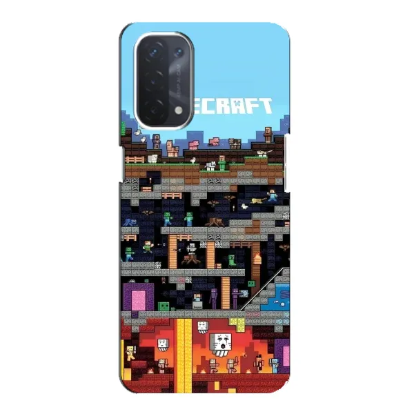 Чохол з принтом «фон Minecraft» для OPPO A74 (5G) Чохол з принтом «фон Minecraft» для OPPO A74 (5G)