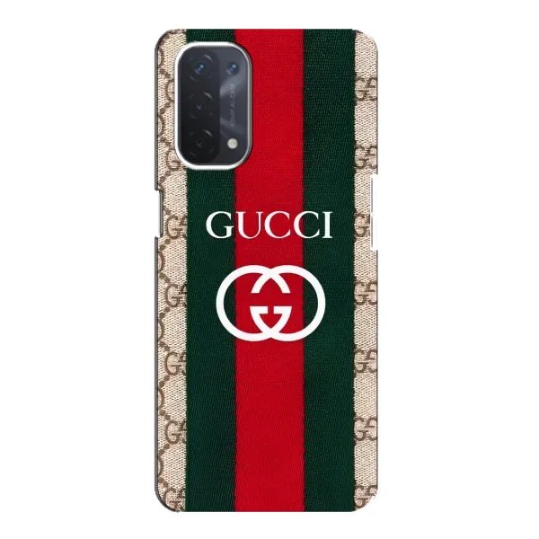 Чохол з принтом «Gucci дизайн» для OPPO A74 (5G)