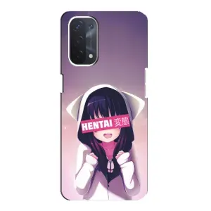 Чехол с принтом «Hentai chan» для OPPO A74 (5G)