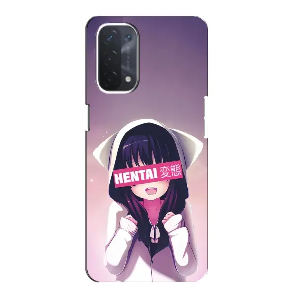 Чехол с принтом «Hentai chan» для OPPO A74 (5G)