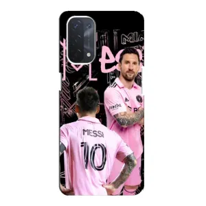 Чохли для OPPO a74 (5G) - Лео Мессі Маямі (Король Мессі)