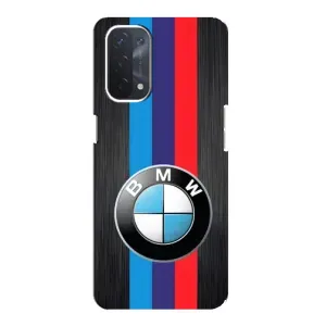 Чехол для Оппо А74 (5G) - с принтом БМВ (AlphaPrint) (Лого BMW)