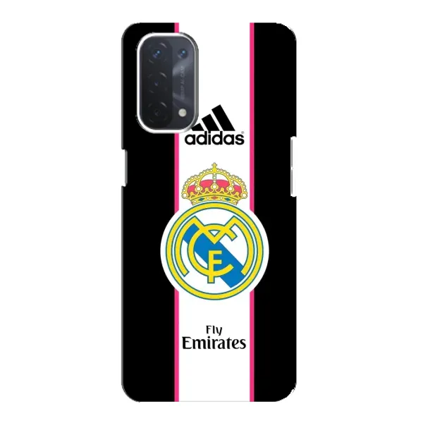 Чехол с принтом «лого Real Madrid» для OPPO A74 (5G)