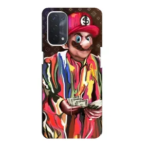 Бренднові Чохли для Oppo a74 (5G) - (PREMIUMPrint) (Mario LV)