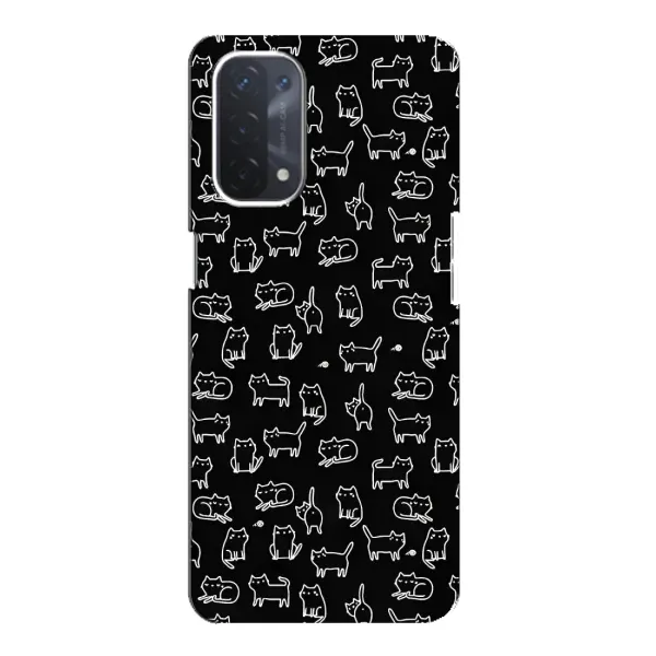 Чехол с принтом «Меленькие котики» для OPPO A74 (5G)
