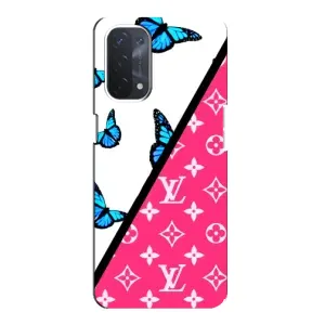 Бренднові Чохли для Oppo a74 (5G) - (PREMIUMPrint) (Мода LV)