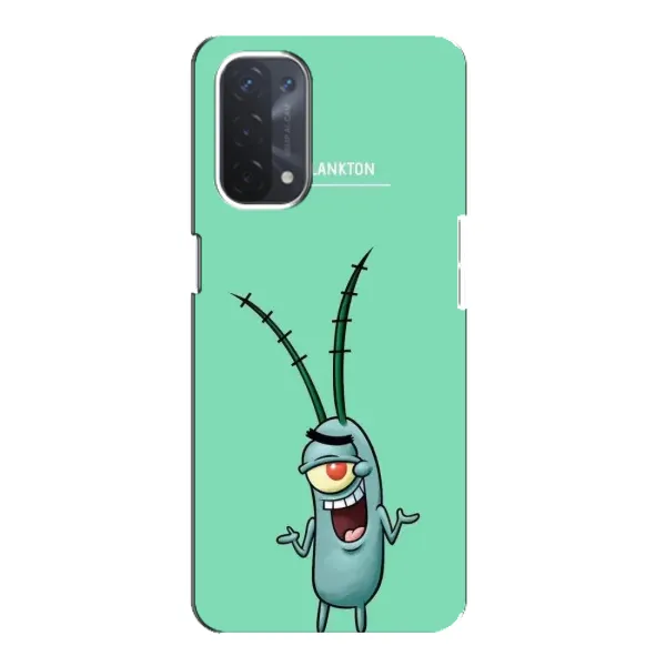 Чохол з принтом «Персонаж Планктон» для OPPO A74 (5G) Чохол з принтом «Персонаж Планктон» для OPPO A74 (5G)