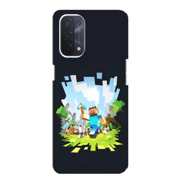 Чохол з принтом «персонажі Minecraft» для OPPO A74 (5G) Чохол з принтом «персонажі Minecraft» для OPPO A74 (5G)