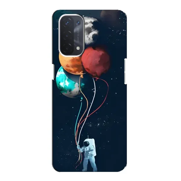 Чехол с принтом «Планеты шарики» для OPPO A74 (5G)
