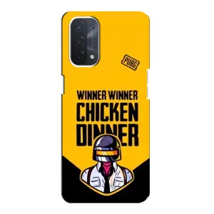Чехол PUBG для Оппо А74 (5G) (AlphaPrint) (Pubg шлем)