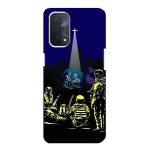 Різдвяні, Святкові Чохли для OPPO a74 (5G) (Різдво в Україні)