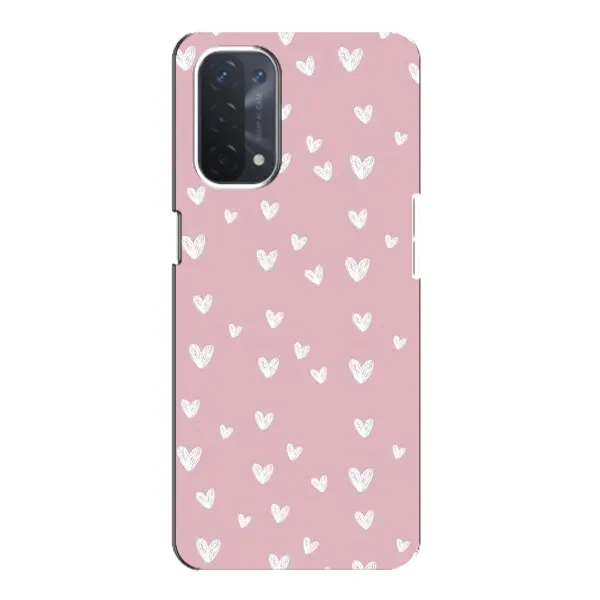Чехол с принтом «Сердечки на розовом» для OPPO A74 (5G) Чехол с принтом «Сердечки на розовом» для OPPO A74 (5G)