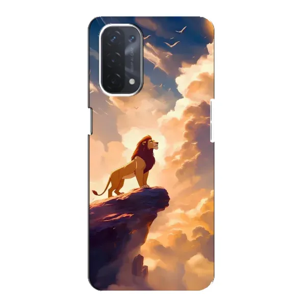 Чохол з принтом «Сімба на скелі» для OPPO A74 (5G) Чохол з принтом «Сімба на скелі» для OPPO A74 (5G)