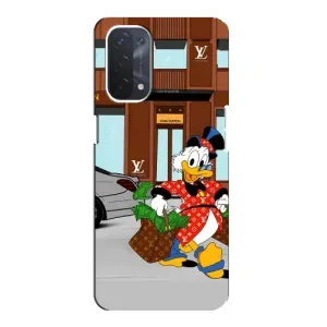Чехлы для Oppo a74 (5G) - Скрудж МакДак Louis Vuitton (PREMIUMPrint)