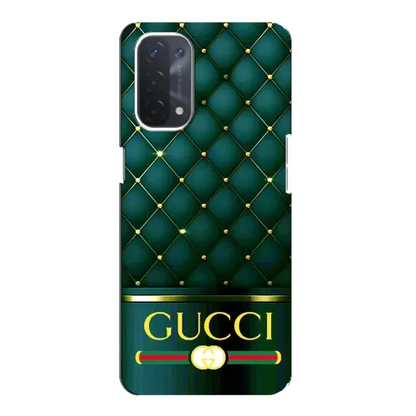 Чохол з принтом «Текстура Гуччі» для OPPO A74 (5G)