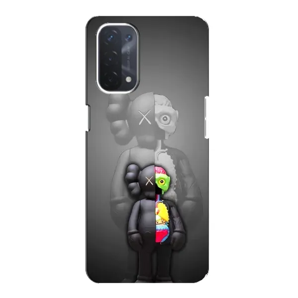 Чехол с принтом «Тело Bearbrick» для OPPO A74 (5G)