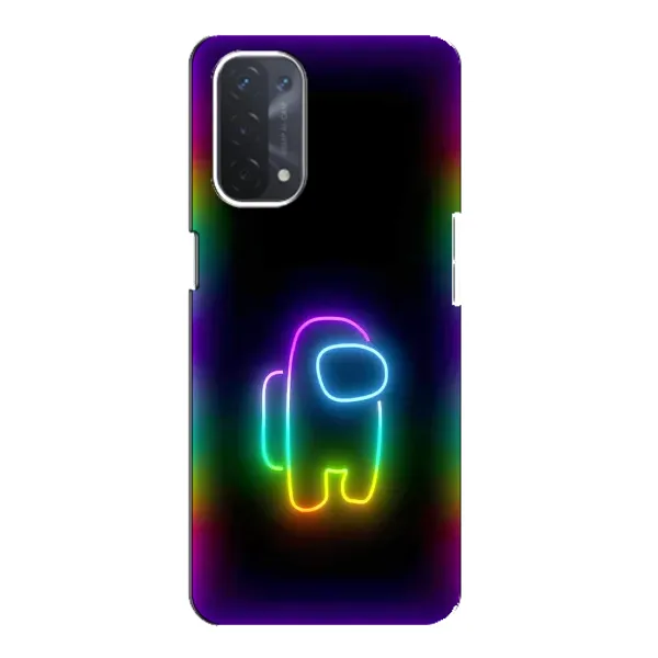 Чехол с принтом «Яркий скин» для OPPO A74 (5G)
